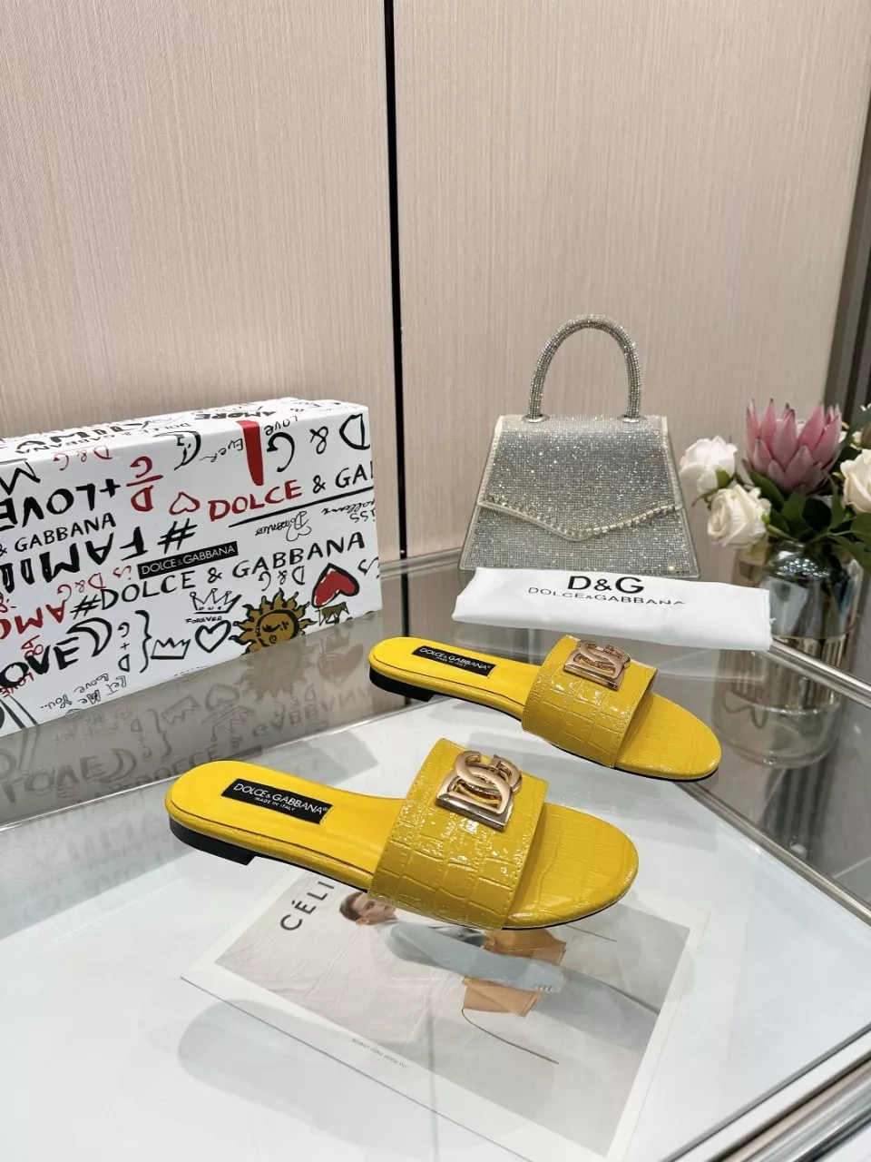 Dolce & Gabbana D&G Slippers For Women Timeless 4288