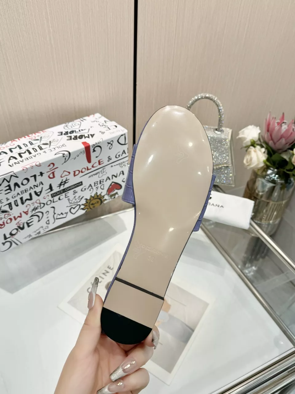 Dolce & Gabbana D&G Slippers For Women Trendy 218