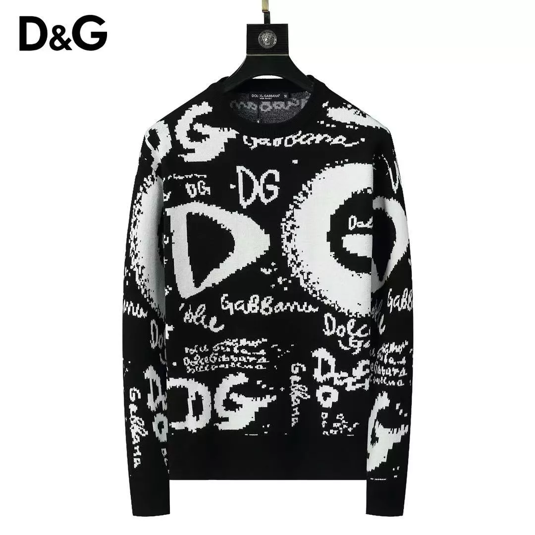 Dolce & Gabbana D&G Sweaters Long Sleeved For Men EyeCatching 8871