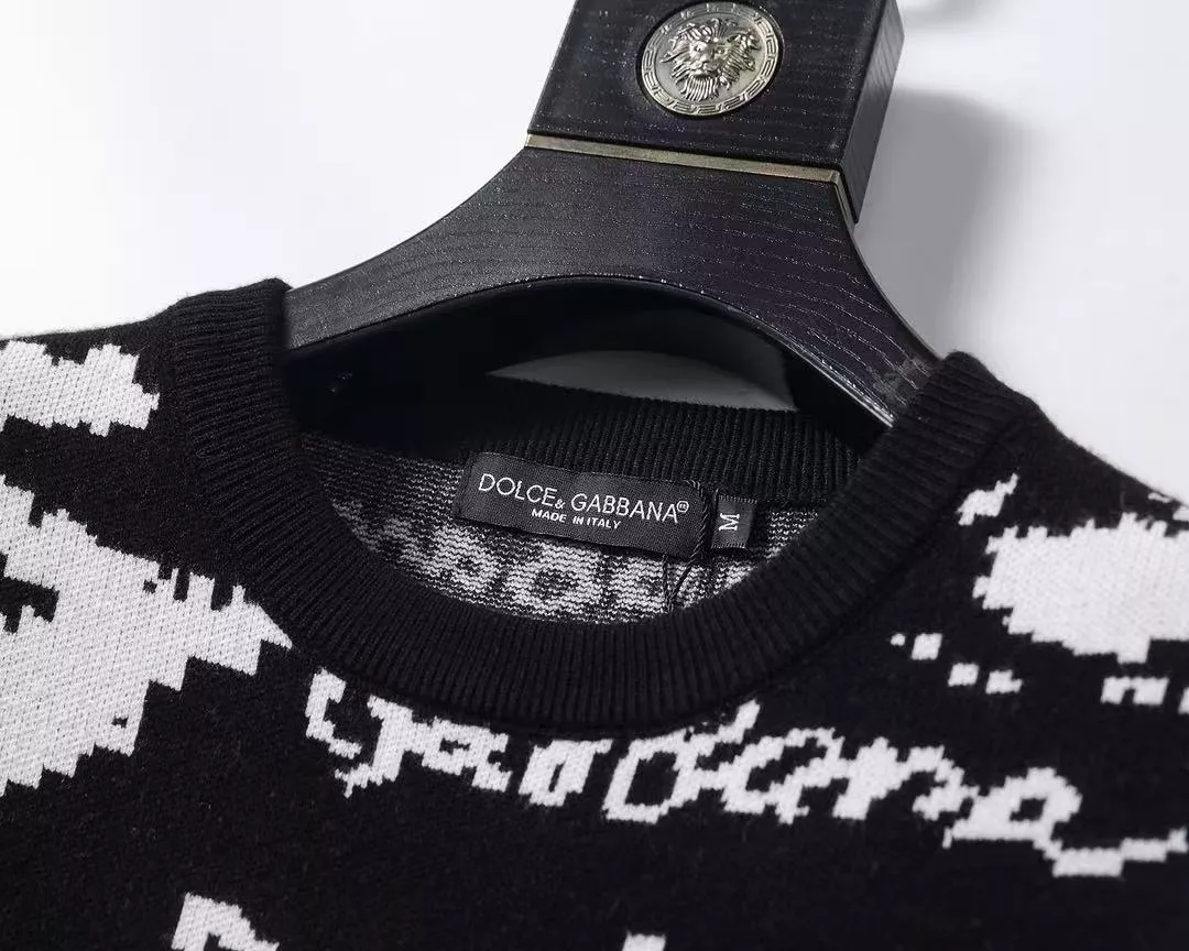 Dolce & Gabbana D&G Sweaters Long Sleeved For Men EyeCatching 8871