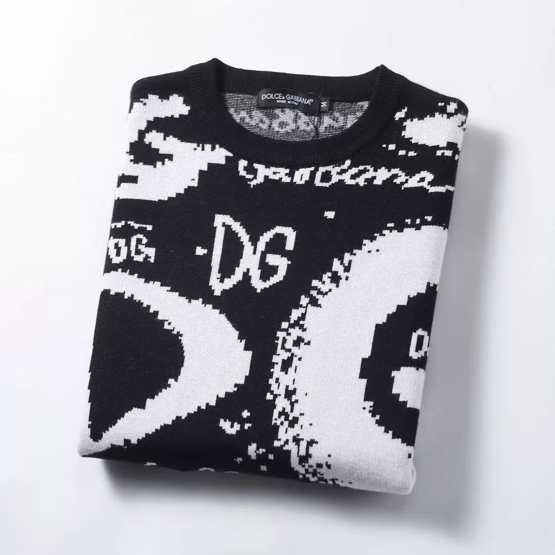 Dolce & Gabbana D&G Sweaters Long Sleeved For Men EyeCatching 8871