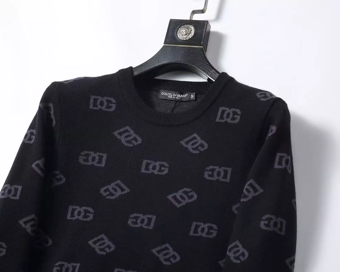 Dolce & Gabbana D&G Sweaters Long Sleeved For Men NewStyle 1280