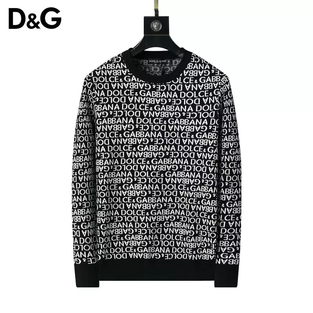 Dolce & Gabbana D&G Sweaters Long Sleeved For Men Timeless 656