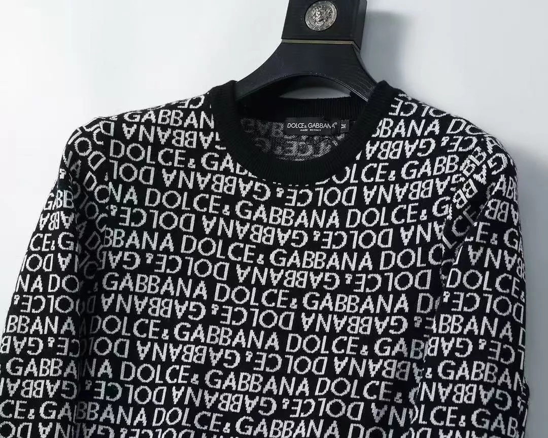 Dolce & Gabbana D&G Sweaters Long Sleeved For Men Timeless 656