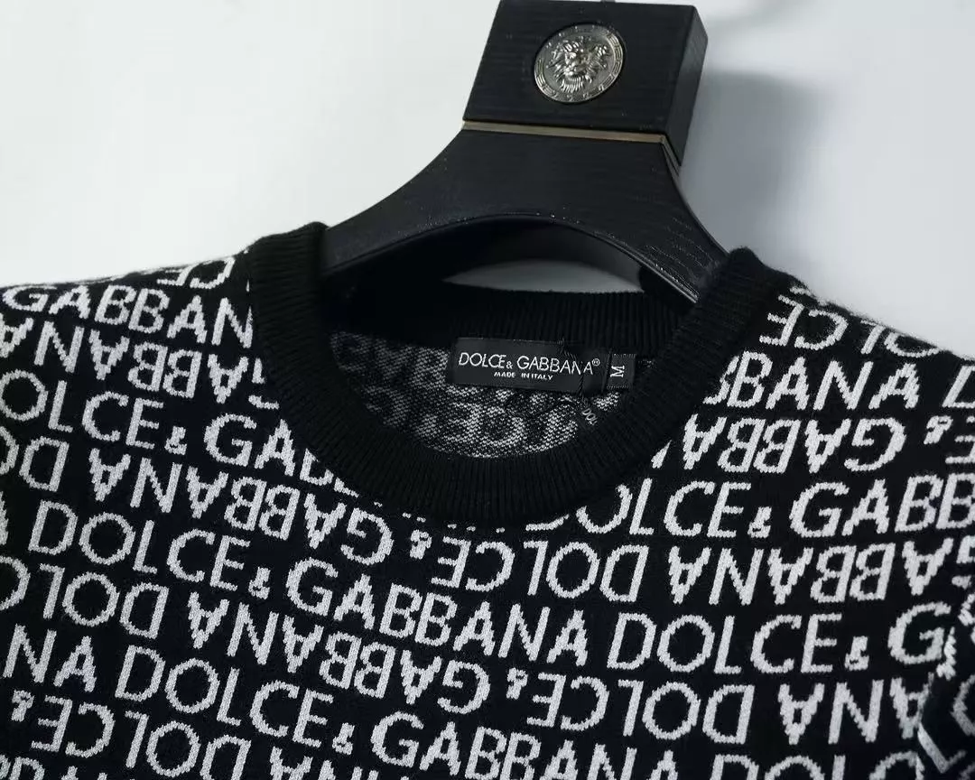Dolce & Gabbana D&G Sweaters Long Sleeved For Men Timeless 656