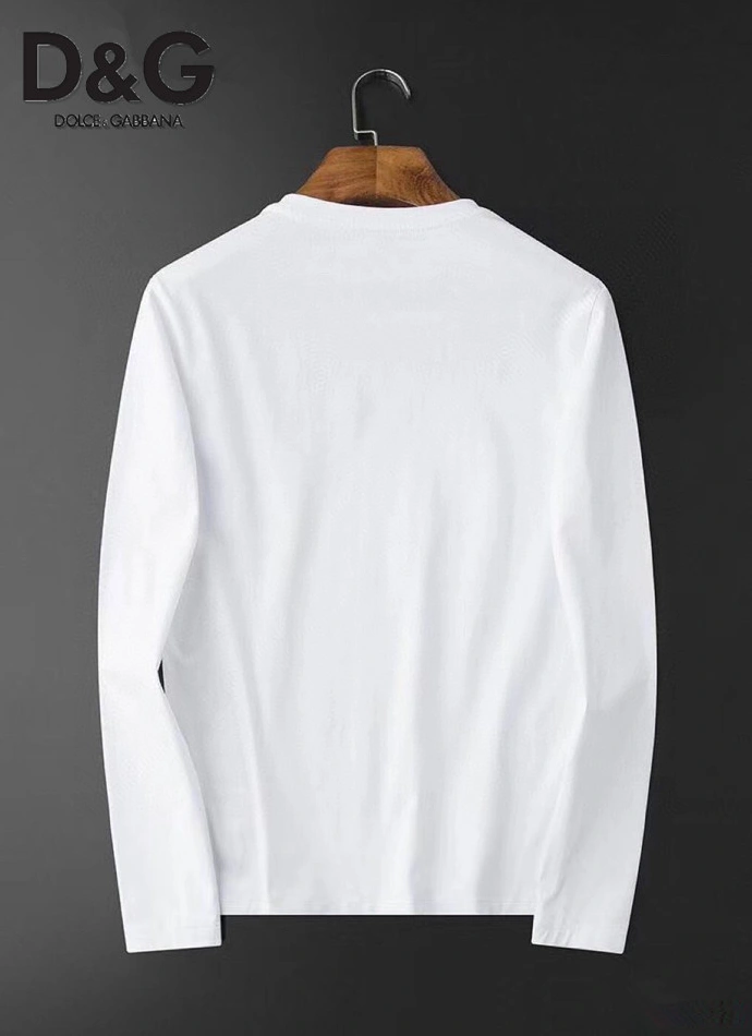 Dolce & Gabbana D&G T-Shirts Long Sleeved For Men Refined 8313