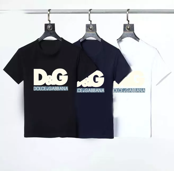 Dolce & Gabbana D&G T-Shirts Short Sleeved For Men Comfortable 1506