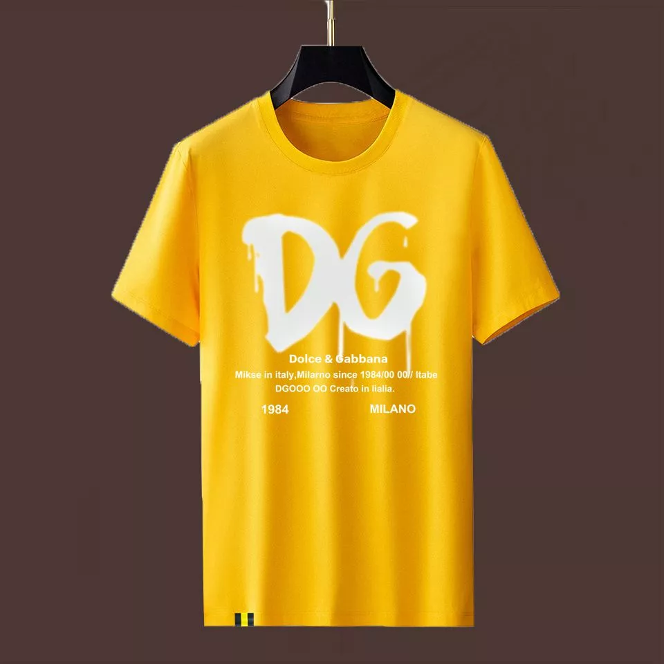 Dolce & Gabbana D&G T-Shirts Short Sleeved For Men Compact 6066