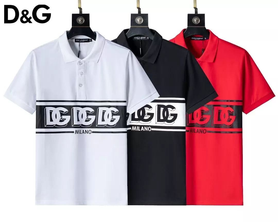 Dolce & Gabbana D&G T-Shirts Short Sleeved For Men Minimalist 1685