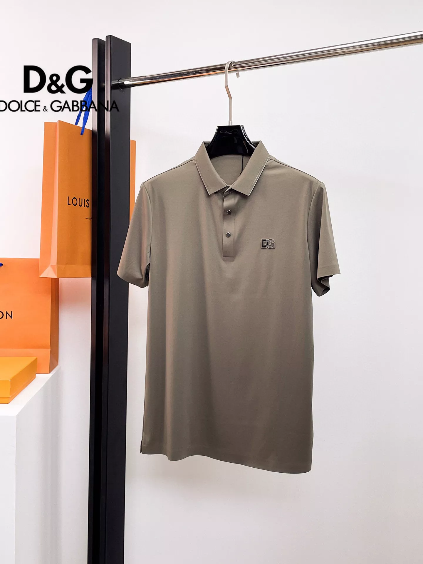 Dolce & Gabbana D&G T-Shirts Short Sleeved For Men Resilient 1085