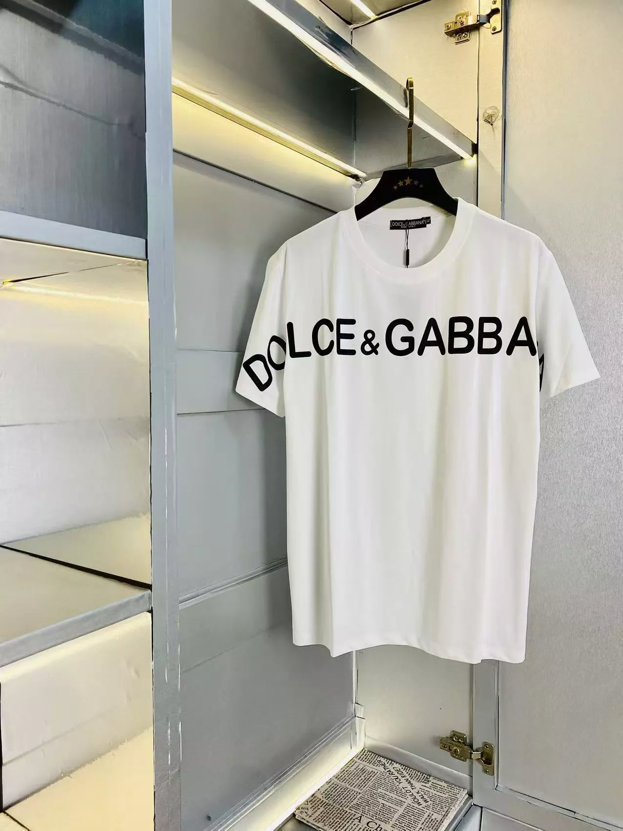 Dolce & Gabbana D&G T-Shirts Short Sleeved For Men Resilient 3484