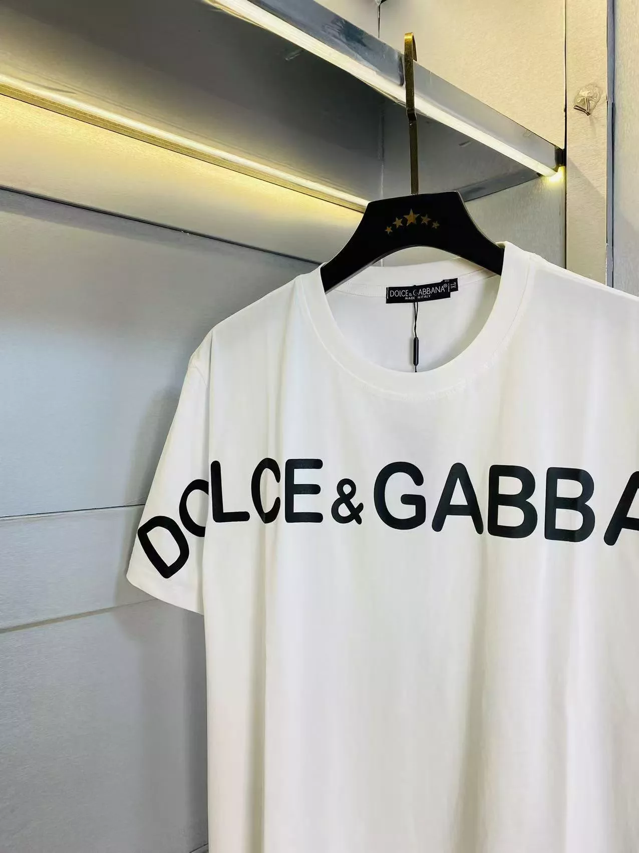 Dolce & Gabbana D&G T-Shirts Short Sleeved For Men Resilient 3484