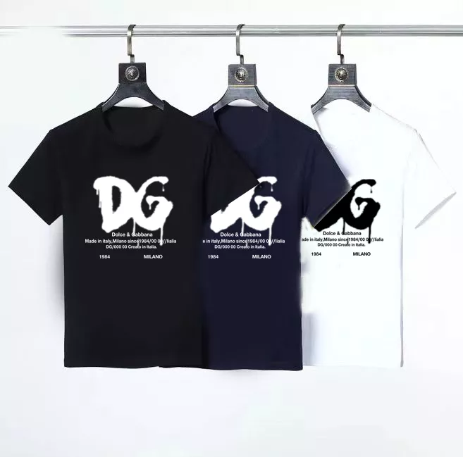 Dolce & Gabbana D&G T-Shirts Short Sleeved For Men Soft 4726