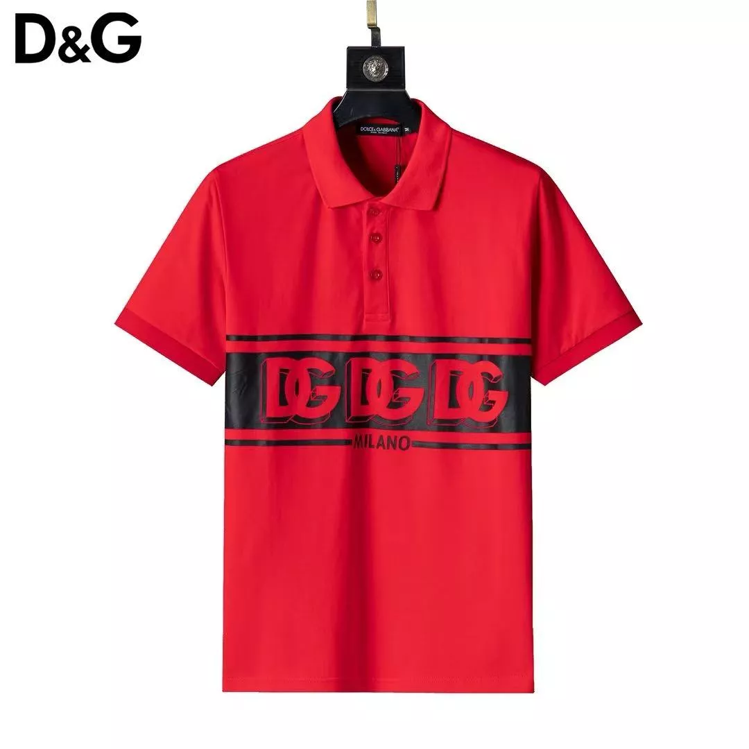 Dolce & Gabbana D&G T-Shirts Short Sleeved For Men Trendsetting 5958