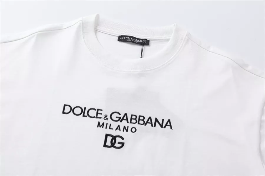 Dolce & Gabbana D&G T-Shirts Short Sleeved For Unisex Affordable 4464