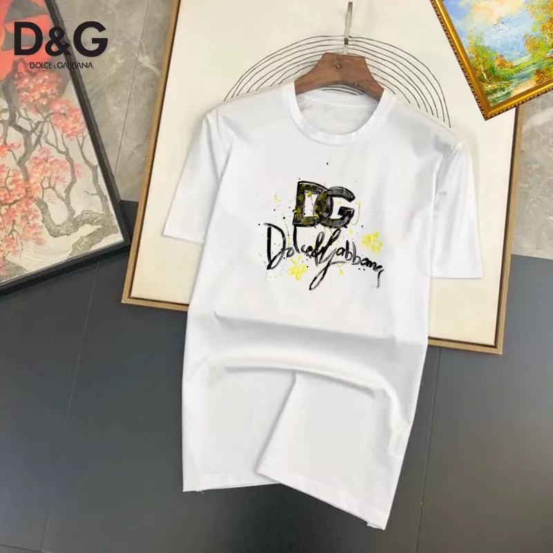 Dolce & Gabbana D&G T-Shirts Short Sleeved For Unisex Bold 259