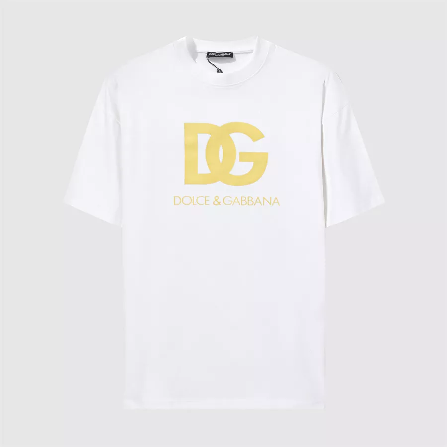 Dolce & Gabbana D&G T-Shirts Short Sleeved For Unisex Fashionable 7248