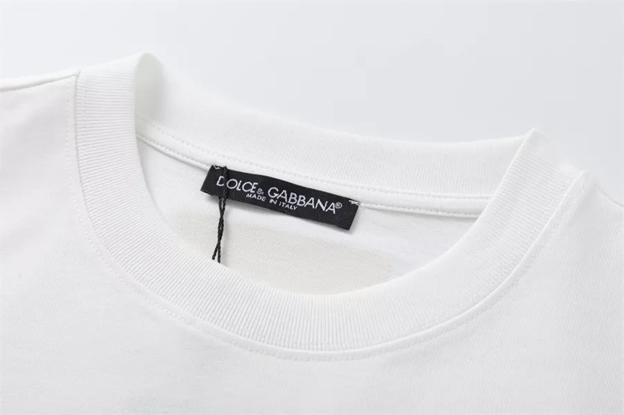 Dolce & Gabbana D&G T-Shirts Short Sleeved For Unisex Fashionable 7248