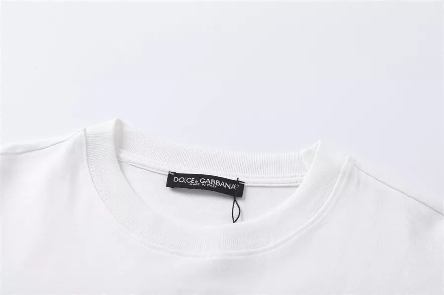 Dolce & Gabbana D&G T-Shirts Short Sleeved For Unisex GoodFit 2104