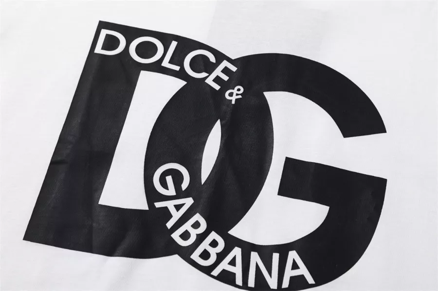 Dolce & Gabbana D&G T-Shirts Short Sleeved For Unisex GoodFit 2104