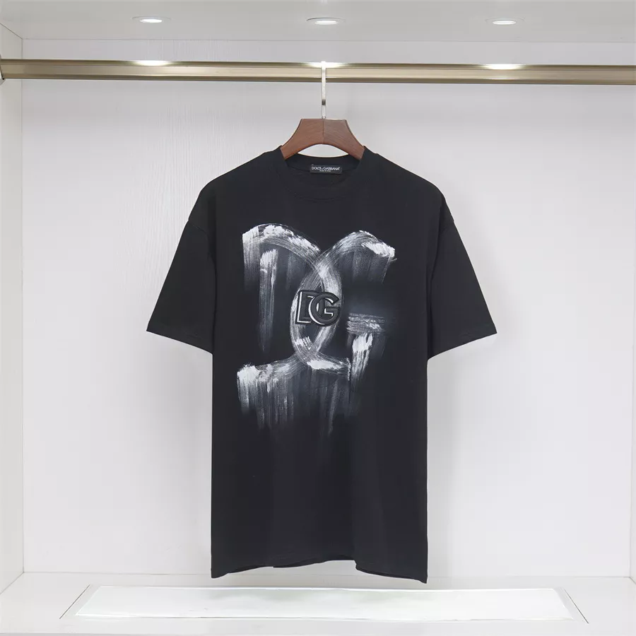 Dolce & Gabbana D&G T-Shirts Short Sleeved For Unisex GoodFit 6838