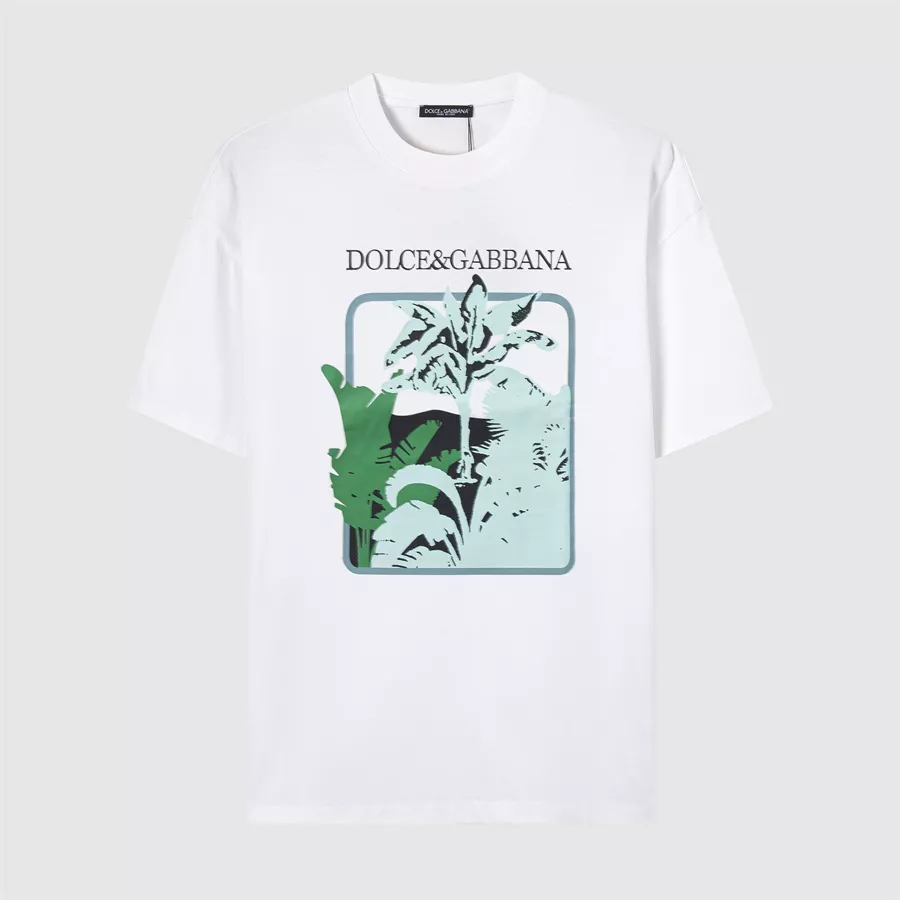 Dolce & Gabbana D&G T-Shirts Short Sleeved For Unisex Modern 1529