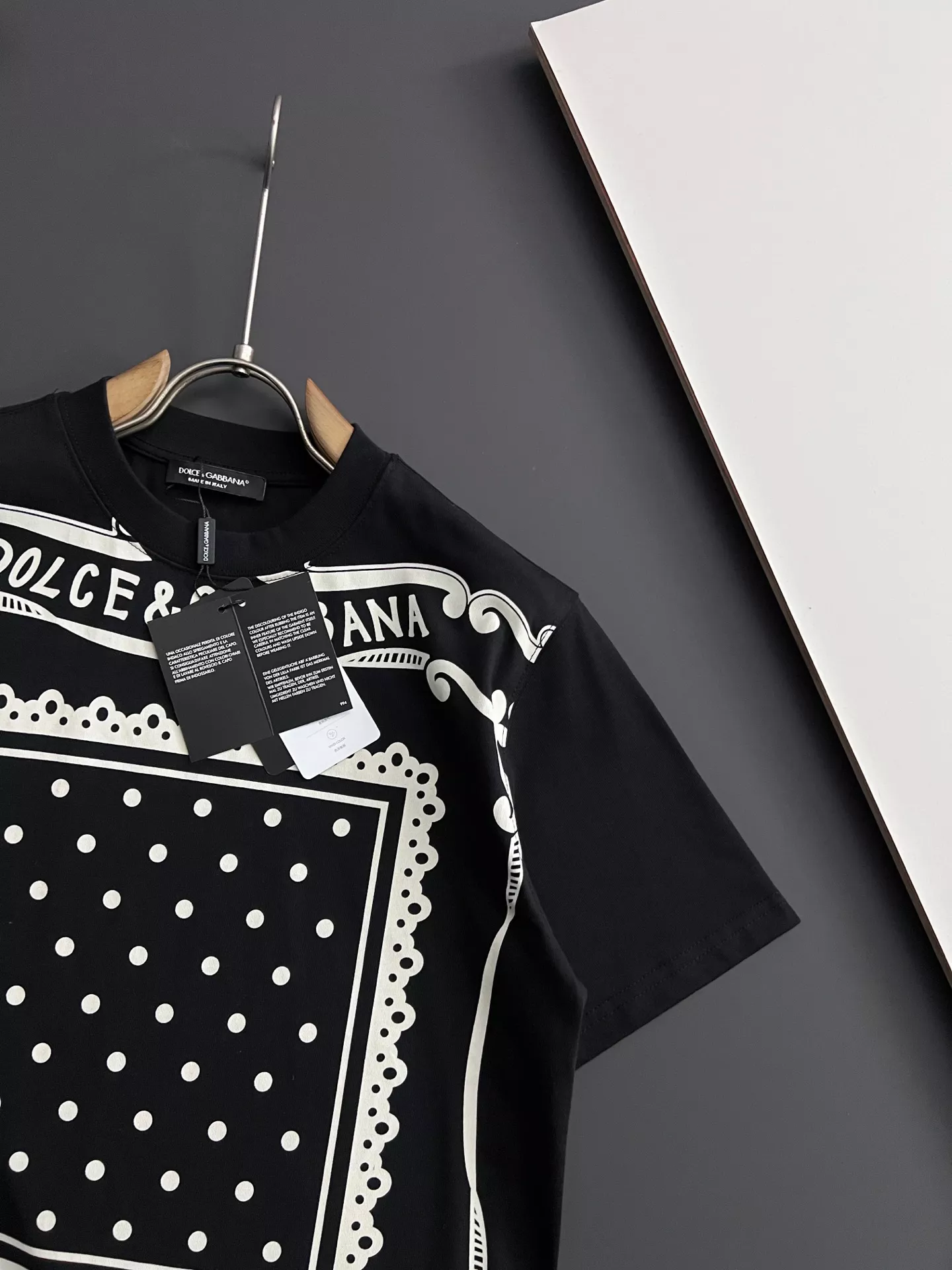 Dolce & Gabbana D&G T-Shirts Short Sleeved For Unisex Popular 7745