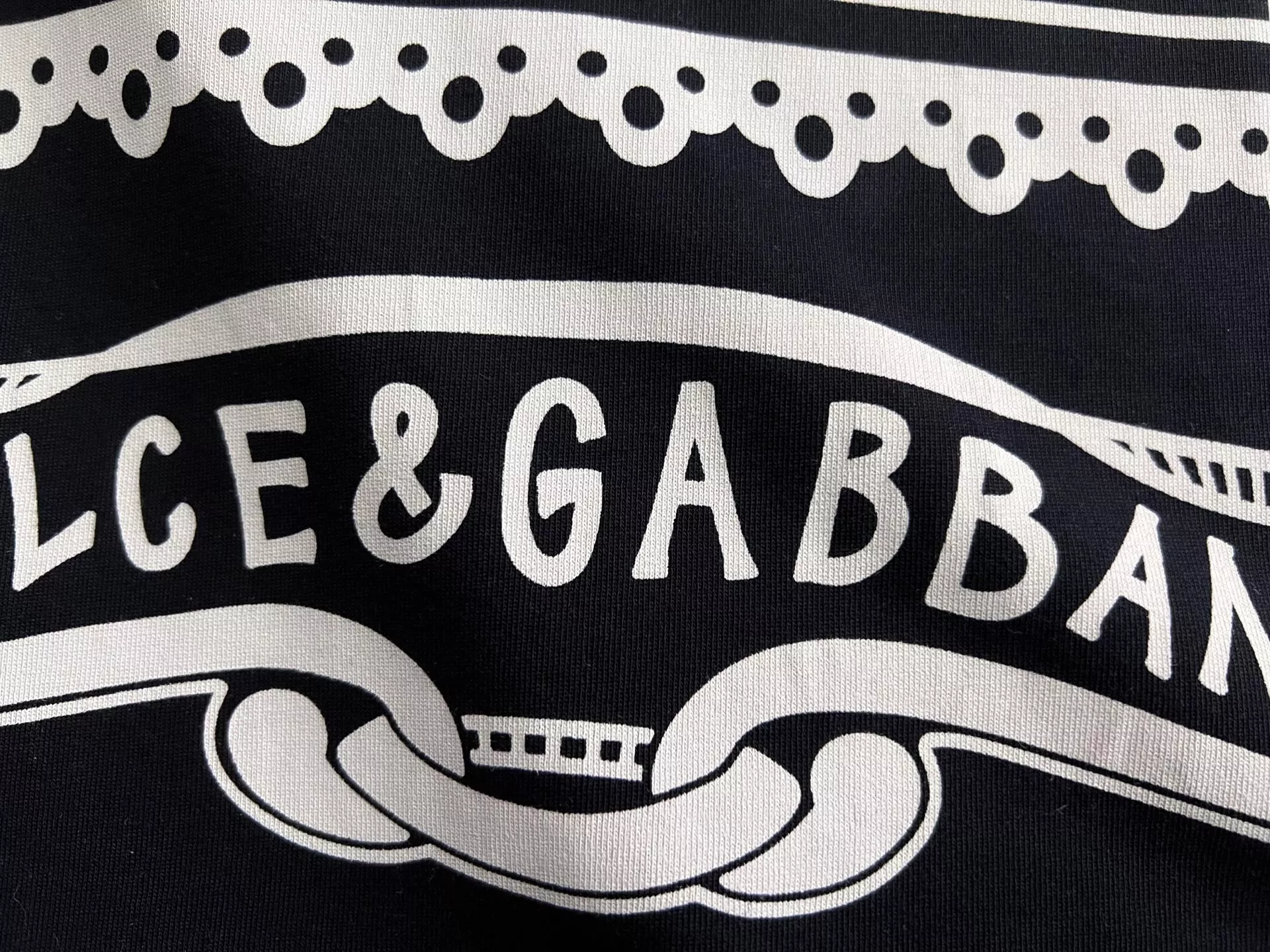 Dolce & Gabbana D&G T-Shirts Short Sleeved For Unisex Popular 7745