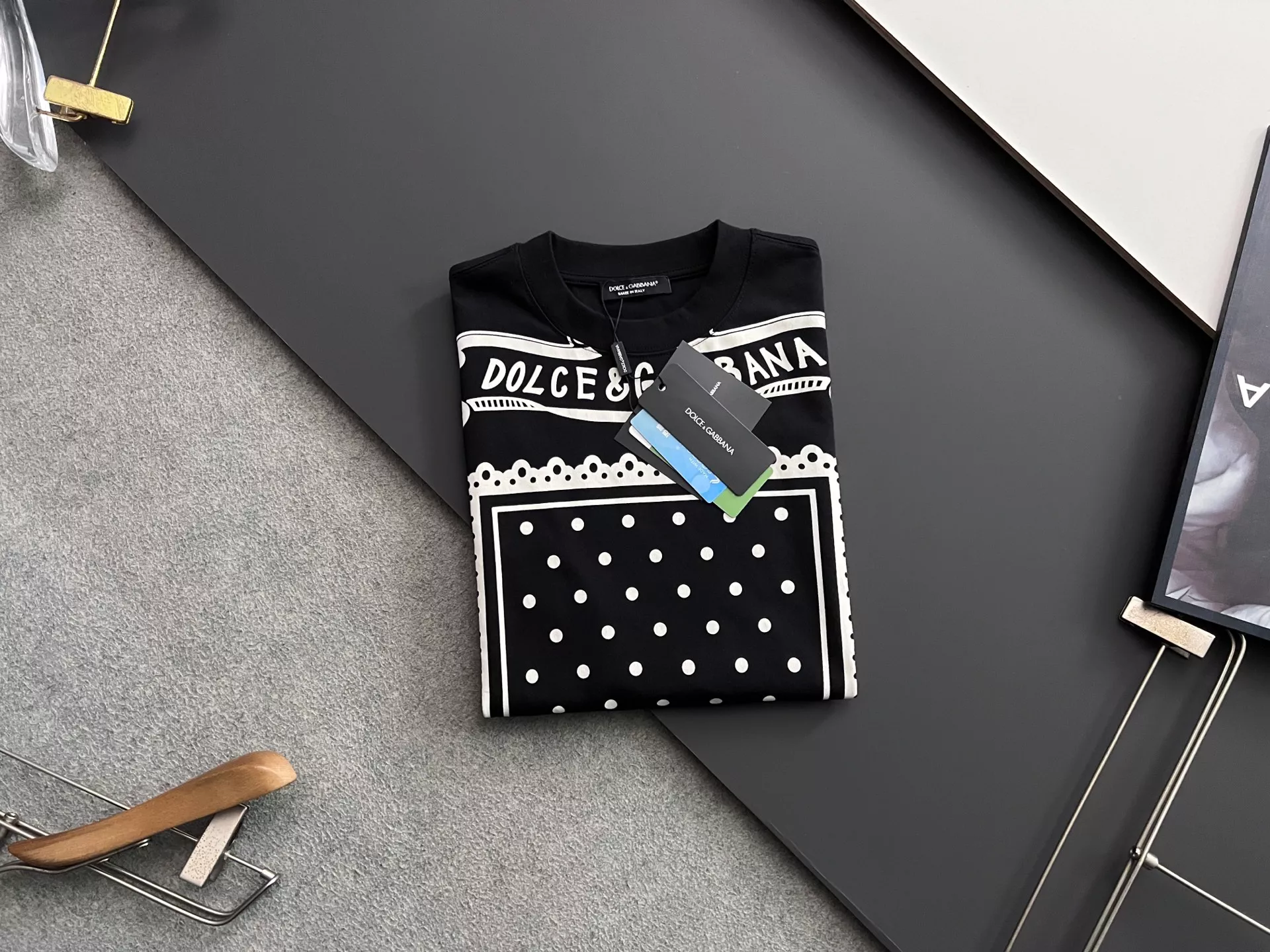 Dolce & Gabbana D&G T-Shirts Short Sleeved For Unisex Popular 7745