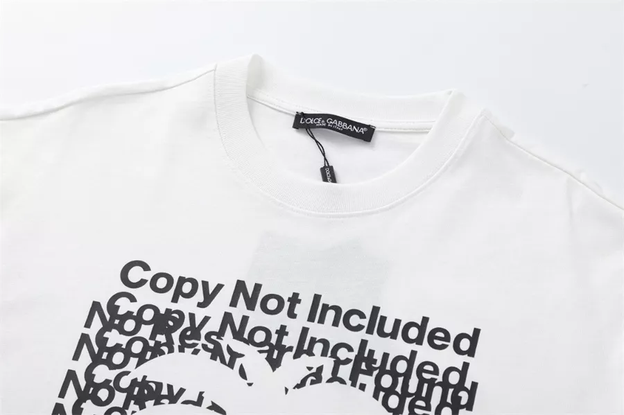 Dolce & Gabbana D&G T-Shirts Short Sleeved For Unisex SportInspired 277