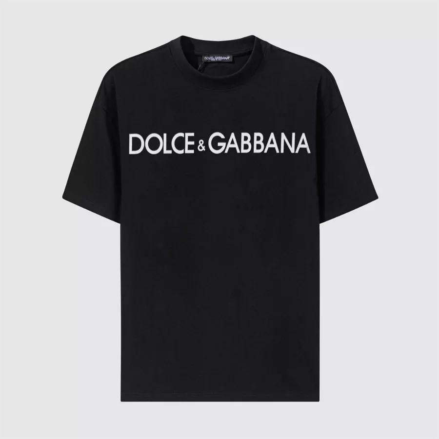 Dolce & Gabbana D&G T-Shirts Short Sleeved For Unisex Versatile 5545
