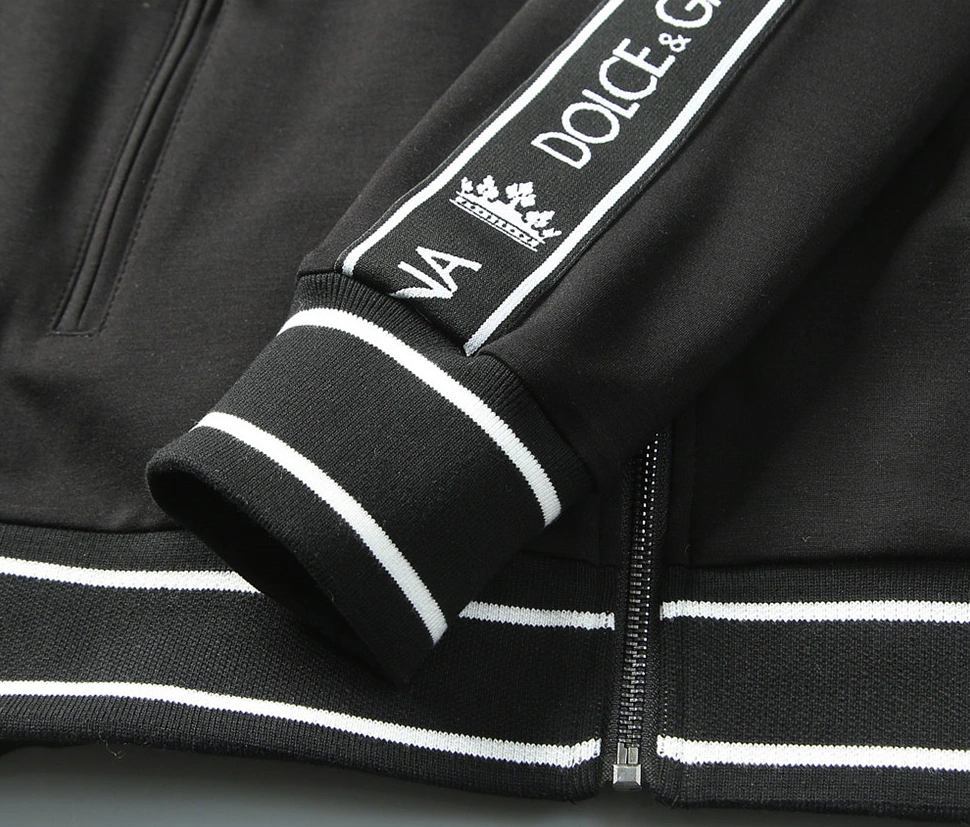 Dolce & Gabbana D&G Tracksuits Long Sleeved For Men Comfortable 1376