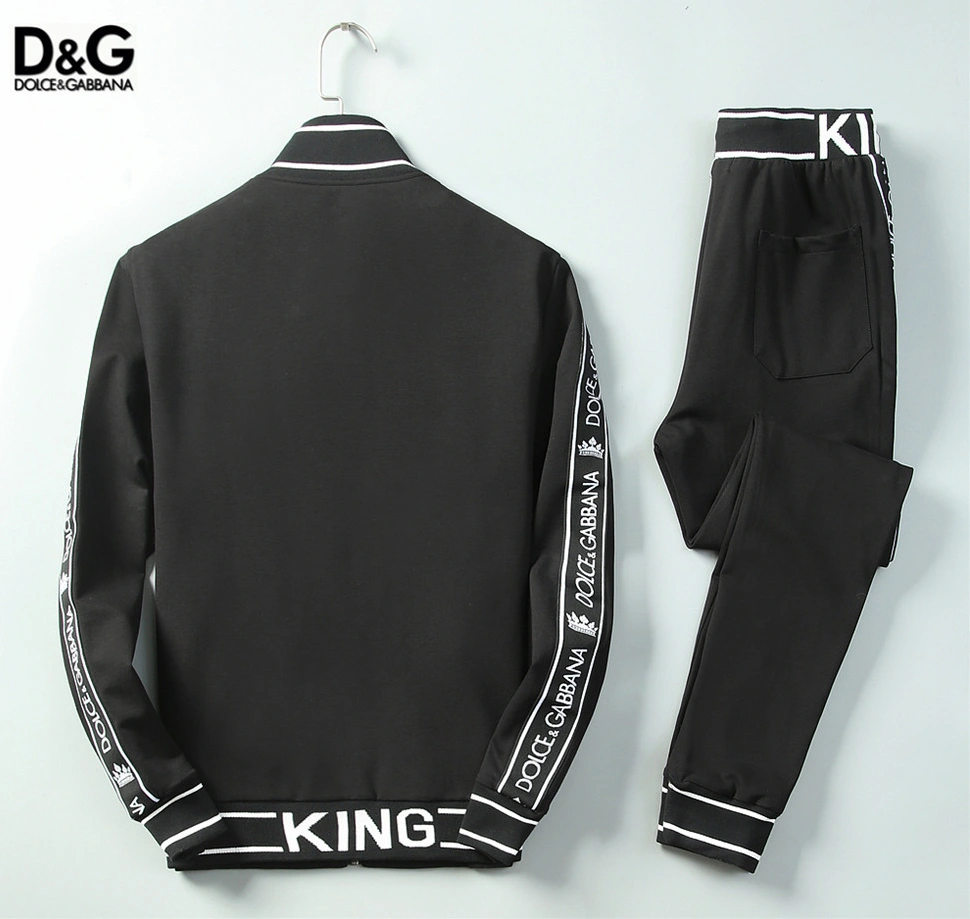 Dolce & Gabbana D&G Tracksuits Long Sleeved For Men Comfortable 1376