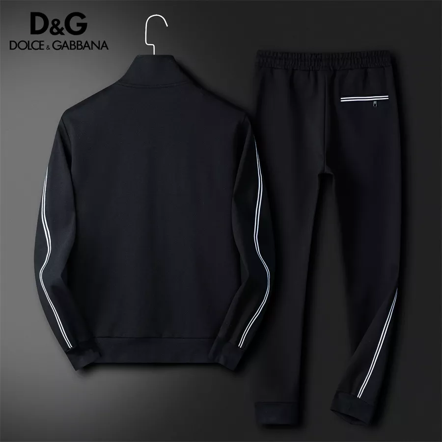 Dolce & Gabbana D&G Tracksuits Long Sleeved For Men Comfortable 6266