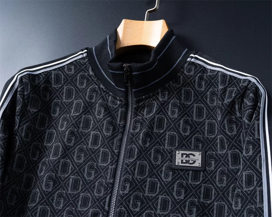 Dolce & Gabbana D&G Tracksuits Long Sleeved For Men EasyMatch 8192