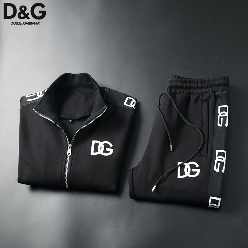 Dolce & Gabbana D&G Tracksuits Long Sleeved For Men Functional 5969