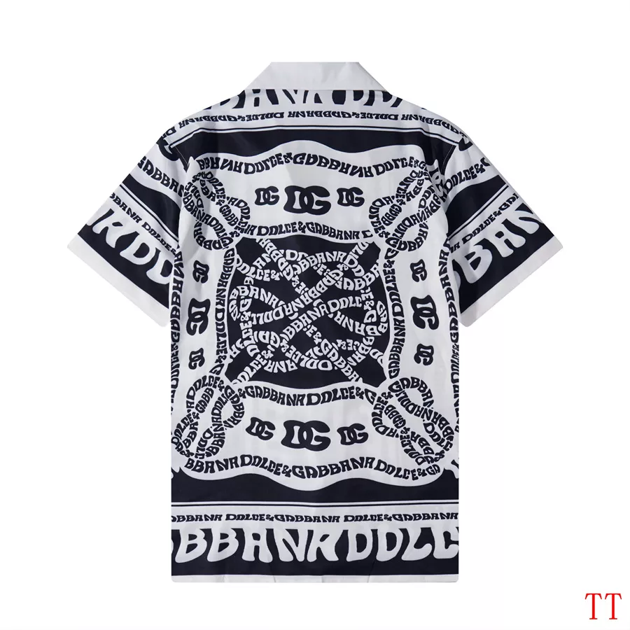 Dolce & Gabbana D&G Tracksuits Short Sleeved For Men Trendsetting 604
