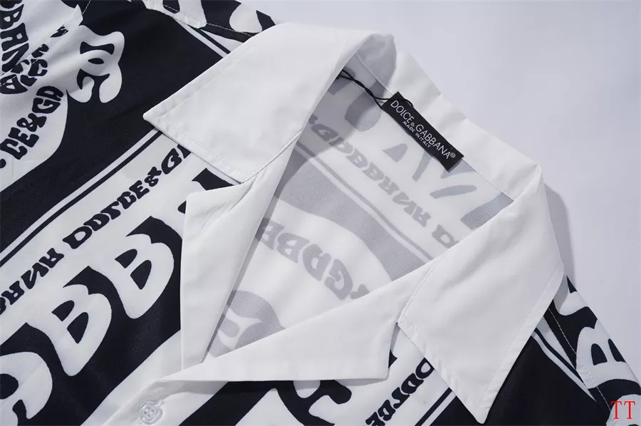 Dolce & Gabbana D&G Tracksuits Short Sleeved For Men Trendsetting 604