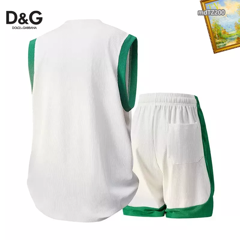 Dolce & Gabbana D&G Tracksuits Sleeveless For Men Vibrant 7820