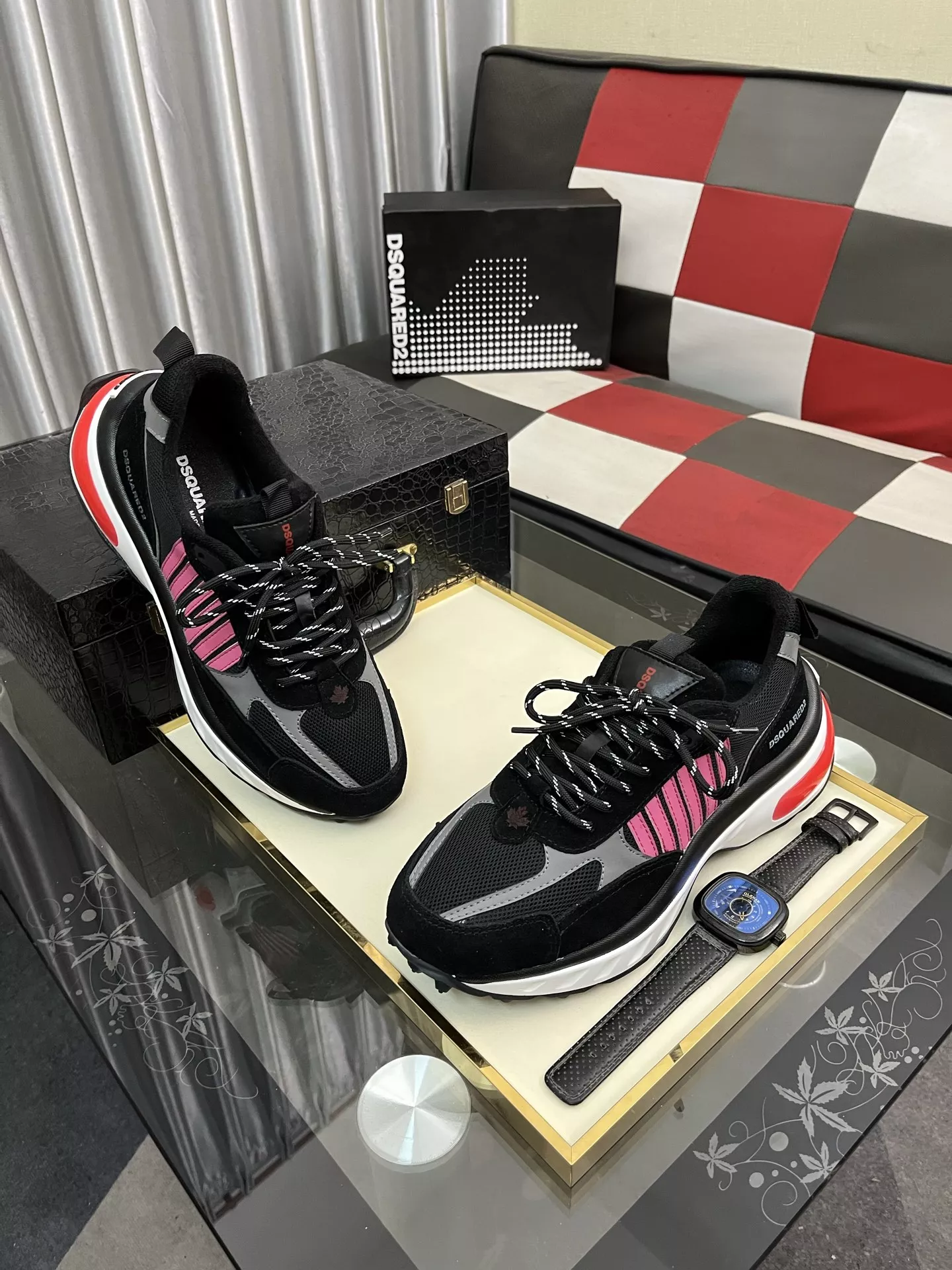 Dsquared Casual Shoes For Men Durable 1103