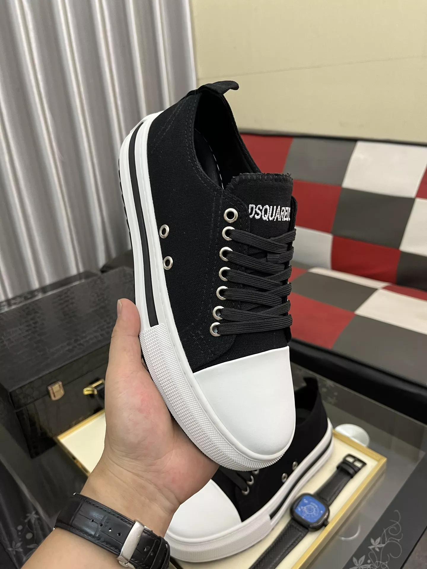 Dsquared Casual Shoes For Men Durable 5681