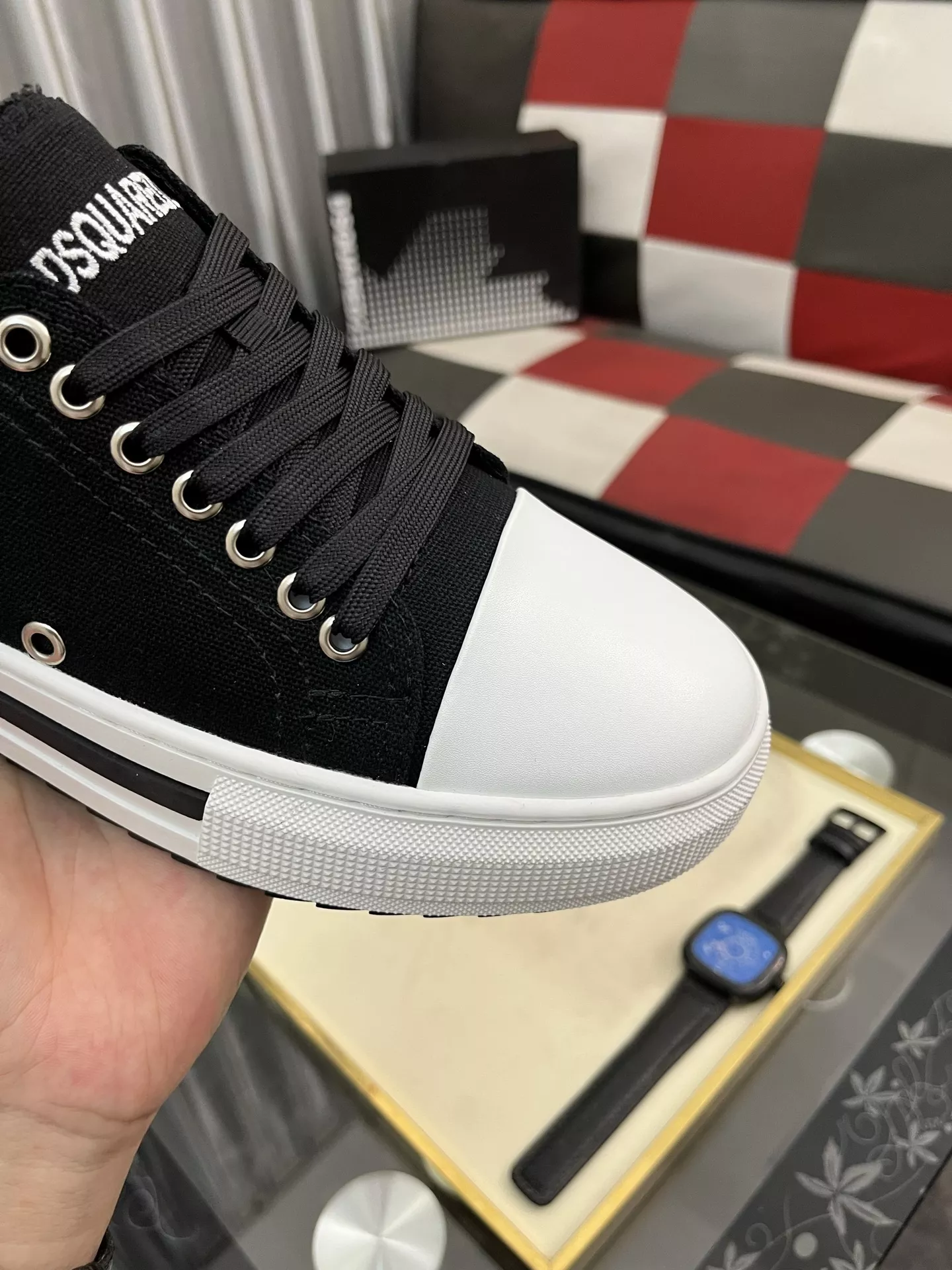 Dsquared Casual Shoes For Men Durable 5681
