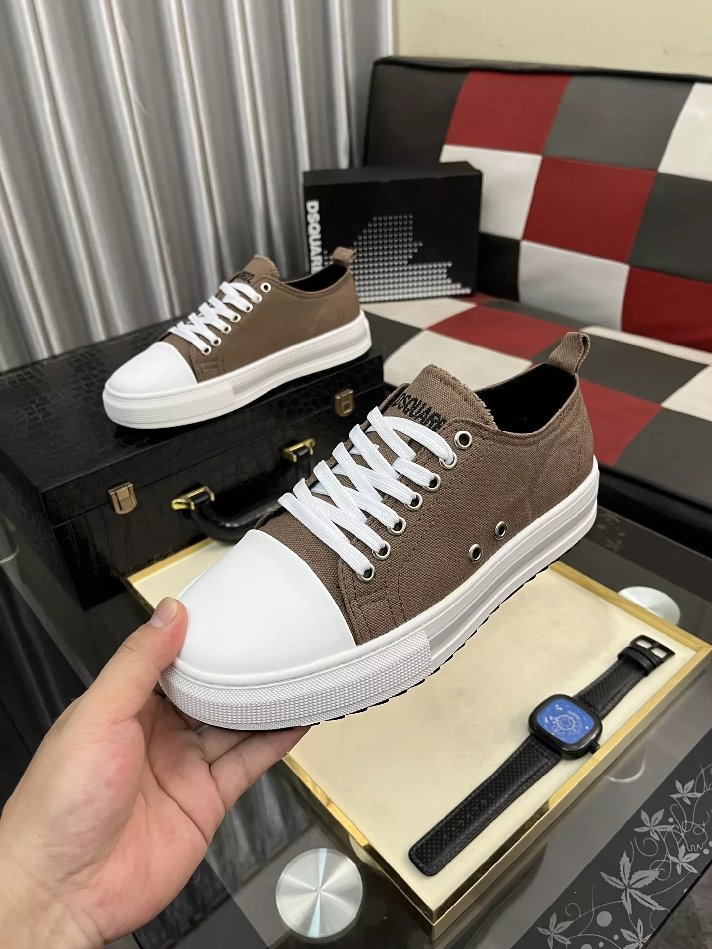 Dsquared Casual Shoes For Men Fashionable 8743