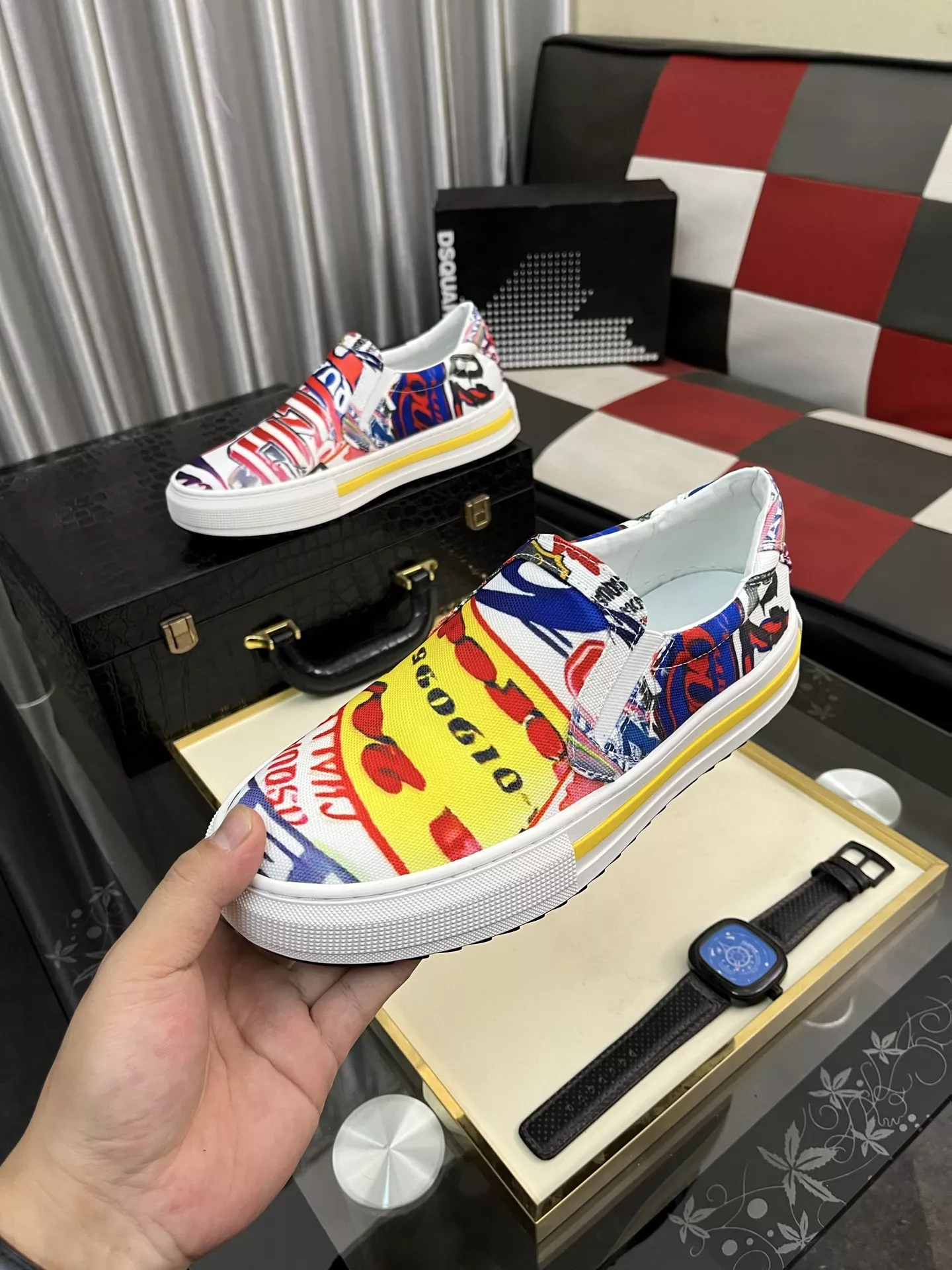 Dsquared Casual Shoes For Men Soft 6539