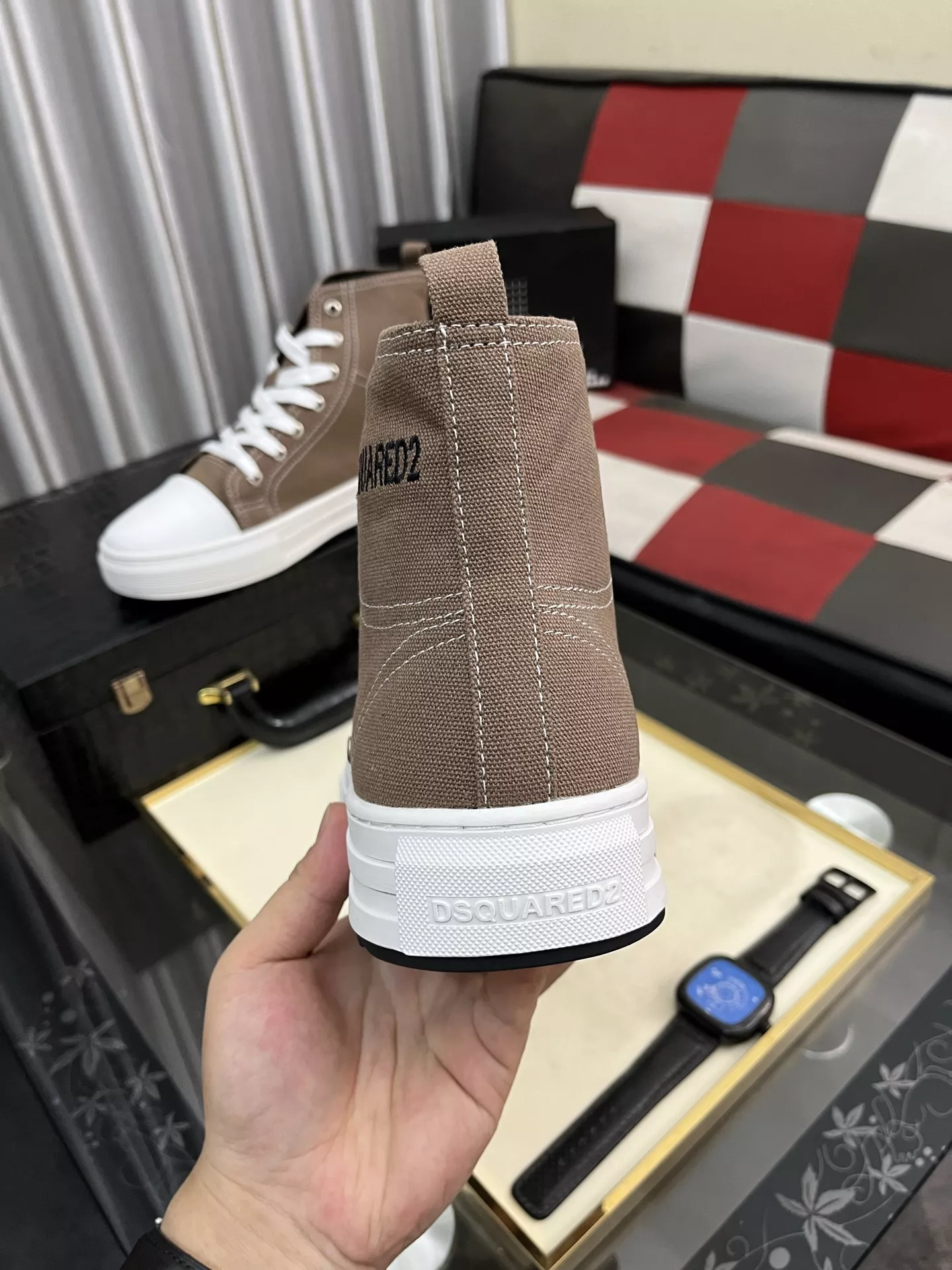 Dsquared High Tops Shoes For Men SmartChoice 8000