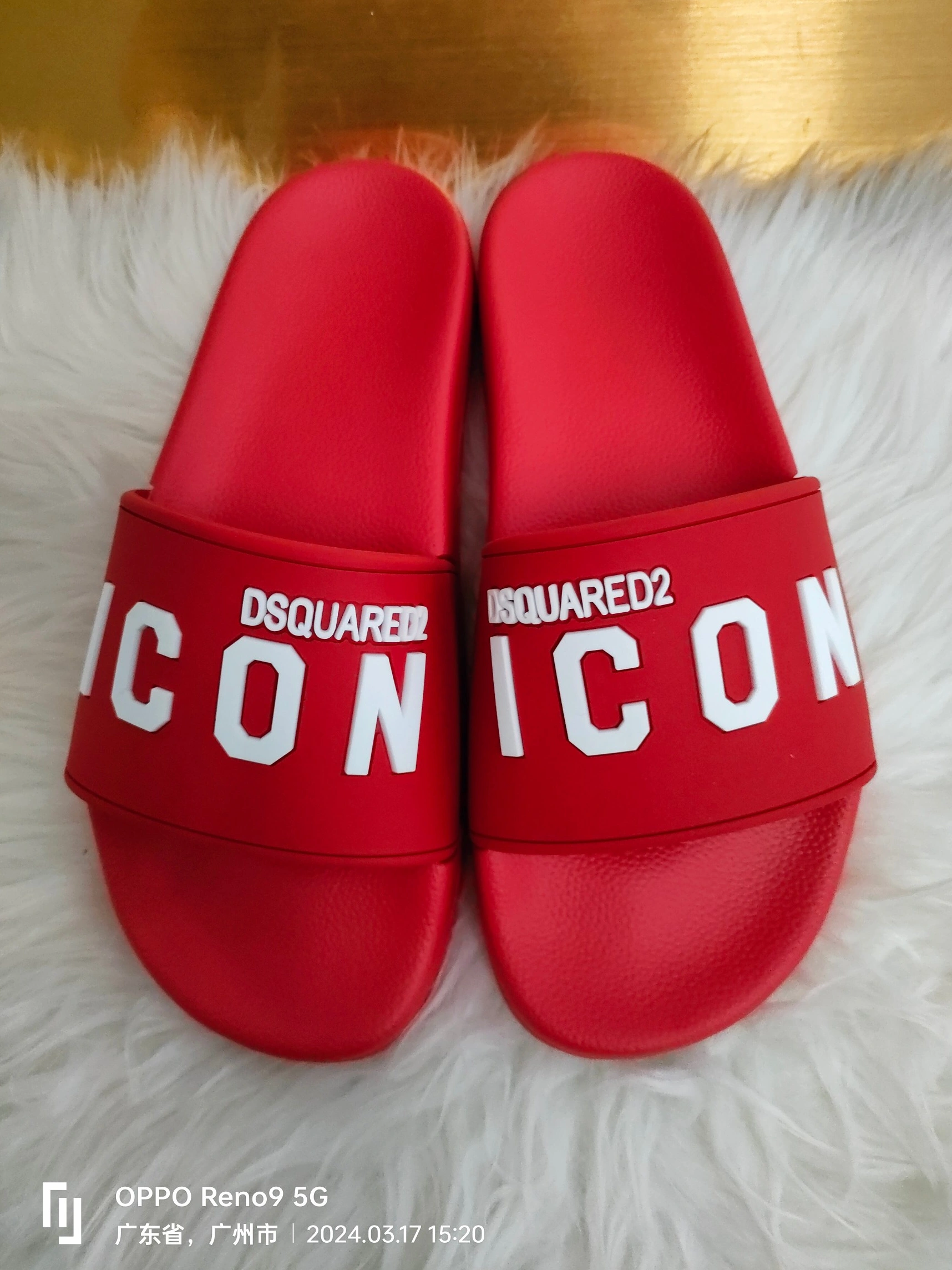 Dsquared Slippers For Men Durable 2620