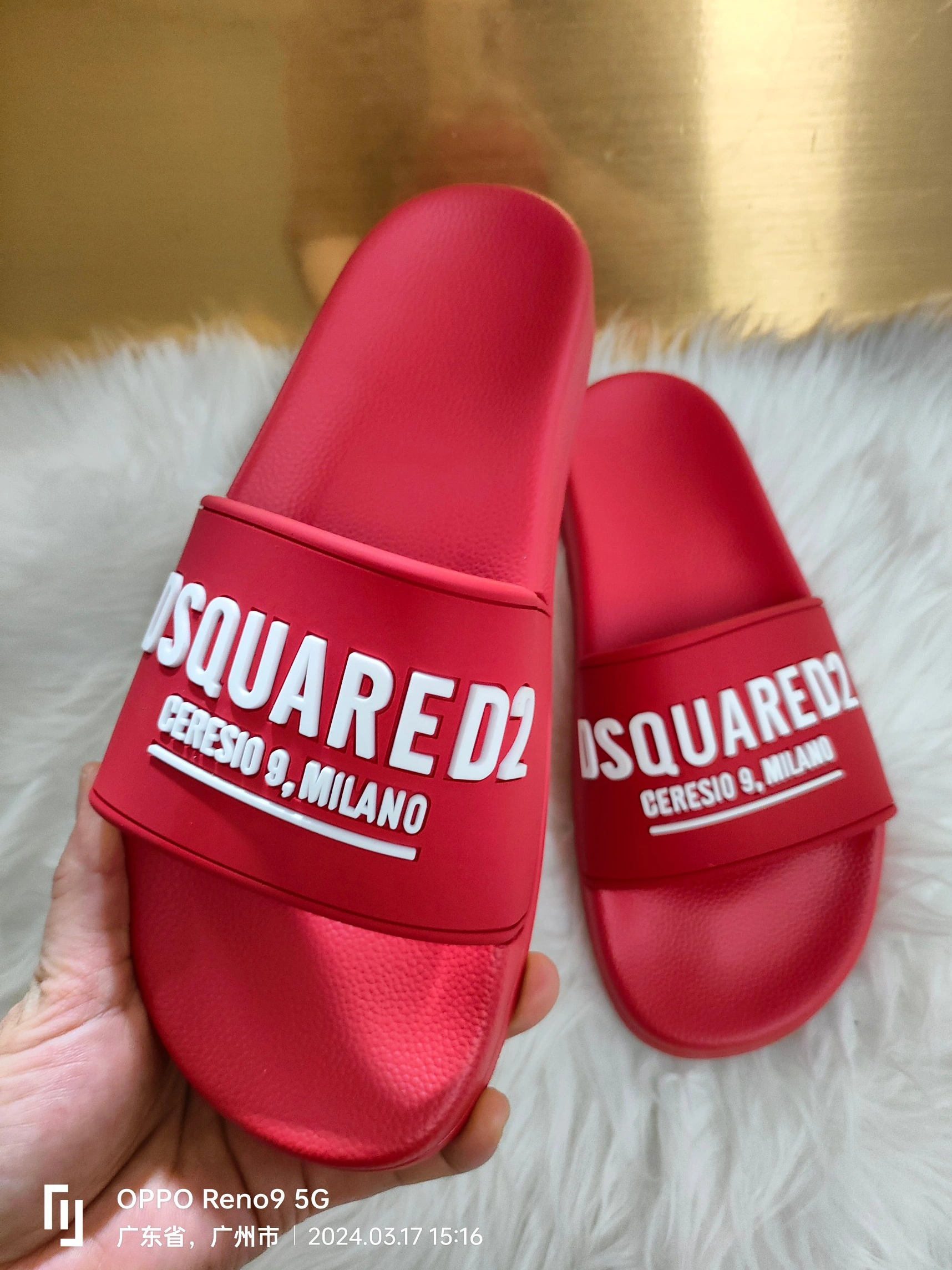 Dsquared Slippers For Men EyeCatching 7958