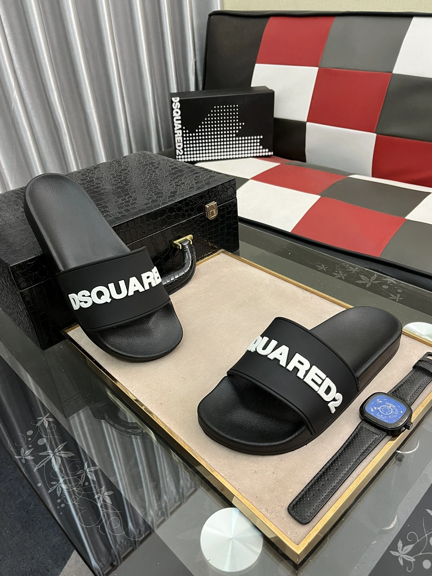 Dsquared Slippers For Men NewStyle 3116
