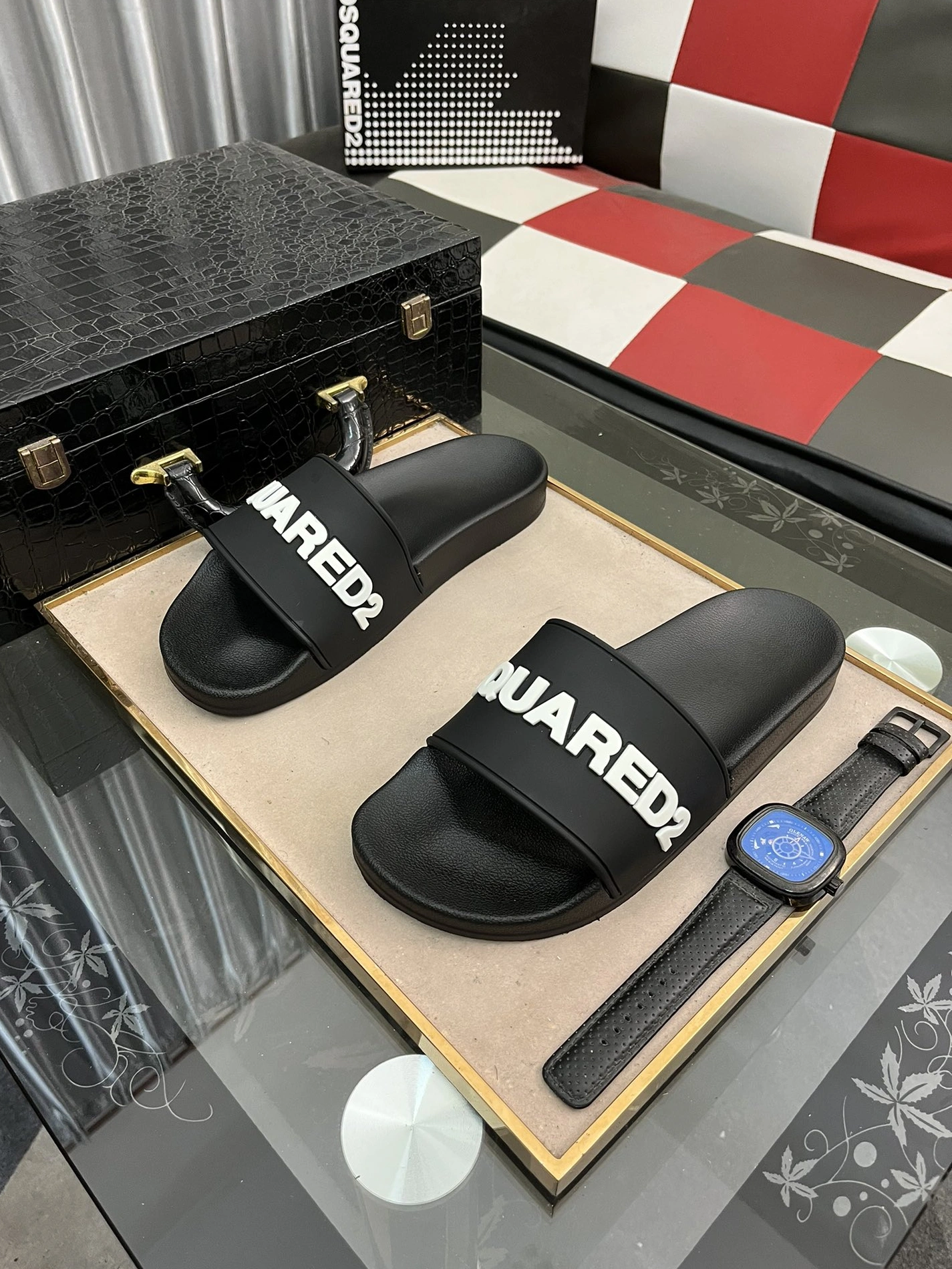 Dsquared Slippers For Men NewStyle 3116