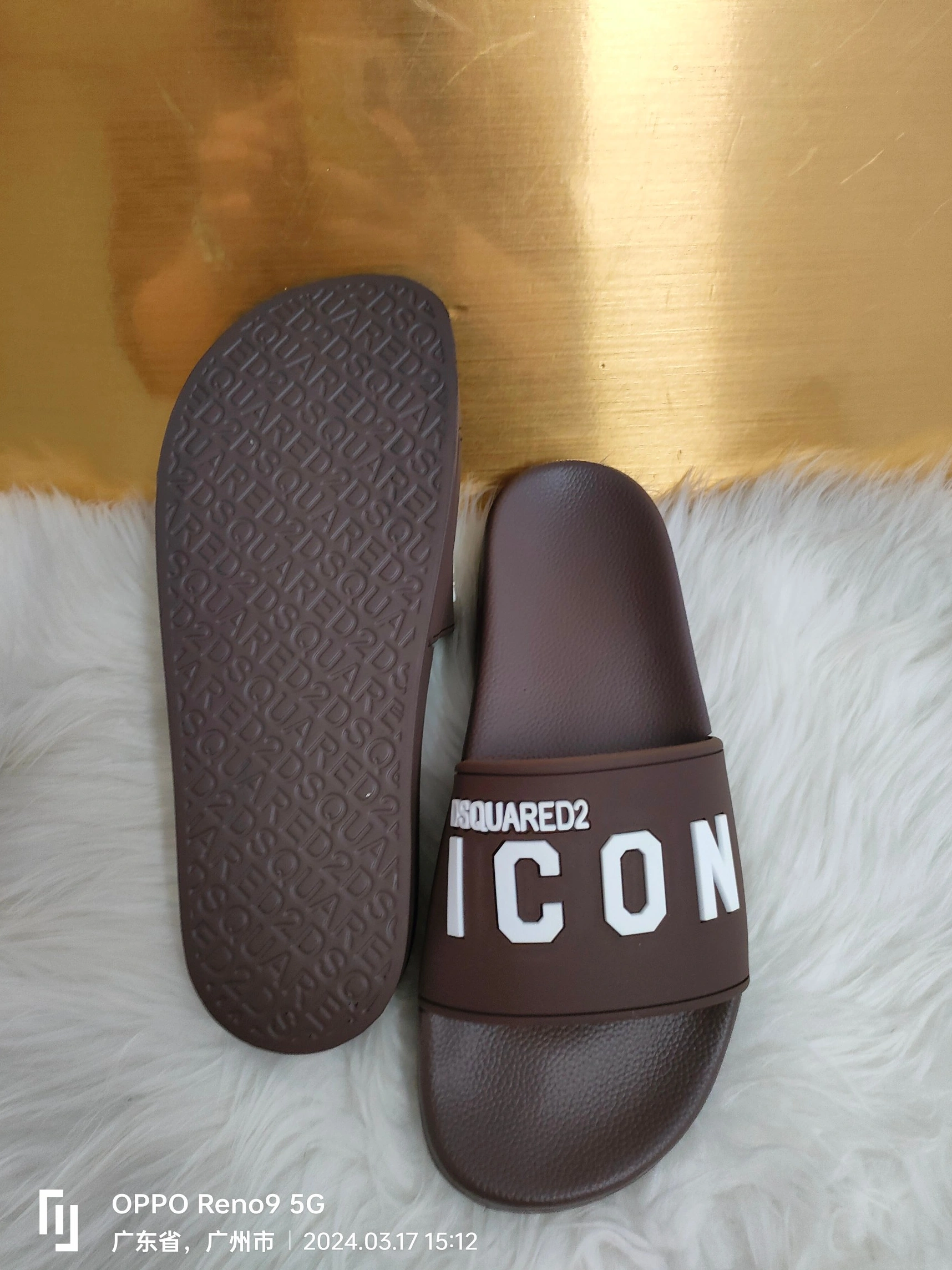 Dsquared Slippers For Women Durable 9105